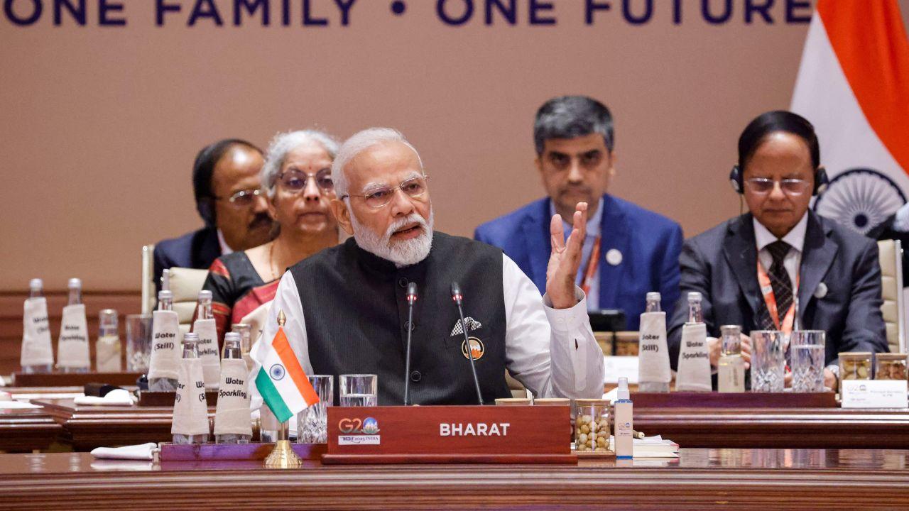 Indian Prime Minister Narendra Modi's decision to use the word "Bharat" instead of "India" at the G20 summit in New Delhi has sparked a debate about the country's identity.