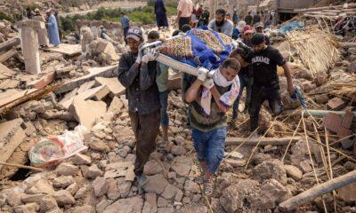 The death toll from a powerful earthquake in Morocco has risen to nearly 2,500, officials said on Monday. Rescuers have been using their bare hands to dig for survivors, but heavy lifting equipment cannot get through roads blocked by boulders to reach remote villages near the epicenter.