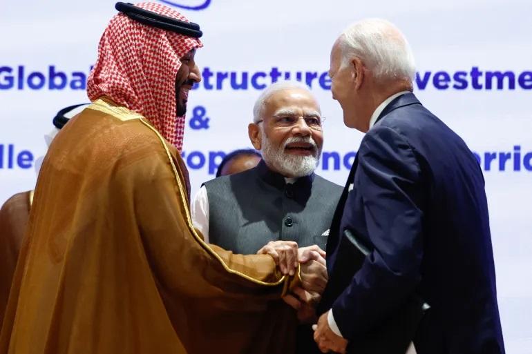 Aljazeera - G20 Summit, India, Middle East, European Union, Transportation Corridor, Rail and Shipping, Joe Biden, Narendra Modi, China, Belt and Road Initiative, Global Trade, Energy Security, Digital Connectivity, Geopolitics, International Relations