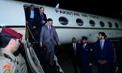 Caretaker Prime Minister Anwaarul Haq Kakar in Kuwait, a pivotal moment during his diplomatic mission to strengthen economic ties.